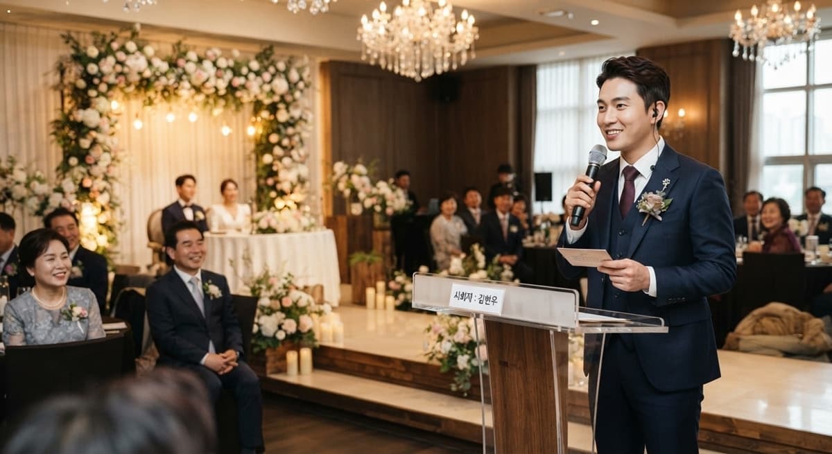 결혼식 전문 사회자 섭외, 만족도 98% 기록한 성공 노하우